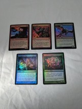 Lot Of (5) Magic The Gathering Foil Worldwake And Modern Masters 2015 Cards - $24.74