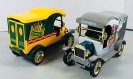 Set of 2 - Gearbox 1912 Ford Model T Delivery Banks - Remington and Crayola - £16.98 GBP