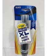 Crayola Project XL Poster Marker BLACK Low Odor For Signs Posters COMBIN... - $93.53 MXN