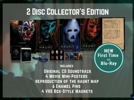 HAUNT - 2019 Horror, Collectors Edition NEW Blu-ray, Posters, CD, Pins and More! - £55.25 GBP