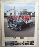 1955 Pontiac United Technologies Inmont Vintage 1982 Poster 26*21 Inch C... - €42,98 EUR