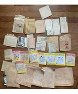 Huge Lot Vtg. Embroidery Transfer &amp; Sewing Patterns Mail Order Aunt Martha - £9.39 GBP