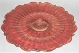 1908 Fenton Carnival Glass STIPPLED RAYS PATTERN 7&quot; Footed Plate MADE IN... - £31.60 GBP