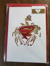 Valentine&#39;s Hallmark Card *Signature* Husband Love Boyfriend Superman Hero Dc - $4.90