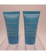 LOT OF 2 Clarins Hydra Essentiel Silky Moisture Cream Normal to Dry Skin... - €9,33 EUR