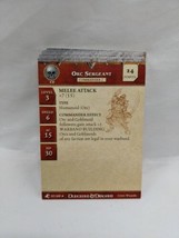 Lot Of (22) Dungeons And Dragons Abberations Miniatures Game Stat Cards - $40.09
