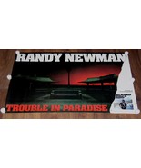 Randy Newman Promo Poster Vintage 1983 Trouble In Paradise Warner Bros. - $164.99
