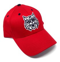 Red Arizona Wildcats Logo MVP Curved Bill Adjustable Hat - $23.47