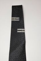 Superba Cravats for Hudson's Vintage Black Geometric Neckwear Tie - $19.99