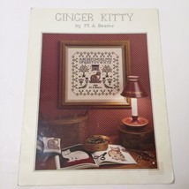 Ginger Kitty Cross Stitch Pattern Chart The Sewing Bird  - $9.88