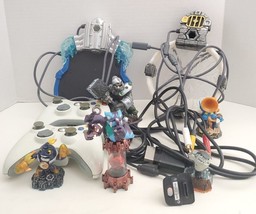 Microsoft XBox 360 Video Game Controllers &amp; Skylanders Lot UNTESTED - £19.73 GBP