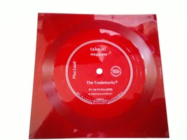 The Trademarks- &quot;It&#39;s Up To You&quot; Red Plastic Flexi Disc From &quot;Take It&quot; Magazine. - £15.73 GBP