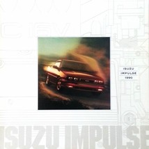1990 Isuzu IMPULSE sales brochure catalog folder US 90 XS - $10.00