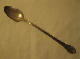 Rogers Bros. 1847 Remembrance Pattern Silver Plated 7.5&quot; Iced Tea Spoon #3 - $7.00