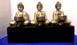NEW Buddha Statue Sculpture Figurine Spiritual Hindu Zen Religious Tea C... - $51.06