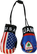 USA and Guam Mini Boxing Gloves - £4.66 GBP