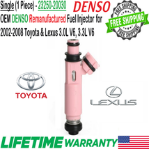 Genuine Flow Matched DENSO 1Pc Fuel Injector For 2004, 05, 2006 Lexus ES330 3.3L - $39.59