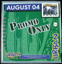 Promo Only &quot;Urban Radio August 2004&quot; Dj Promo Cd Compilation 8 Ball, T.I. *New* - £17.97 GBP