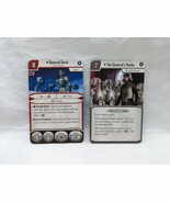 (2) Star Wars Imperial Assault General Sorin Villain Pack Cards - €8,55 EUR