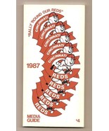 1987 Cincinnati Reds Media Guide MLB Baseball - €39,93 EUR