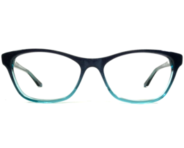 Steve Madden Eyeglasses Frames Frossted Blue Fade Cat Eye Full Rim 49-14-130 - $69.29