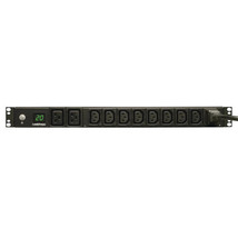Tripp Lite - PDUMH20HV - PDU Metered 200-240V 20A 8 C13; 2 C19 Outlet L6-20P 1U - $361.99