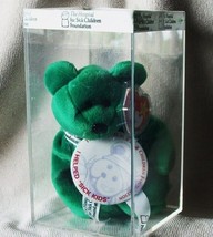 Ty Beanie Baby Babies~SICK KIDS ERIN~Bear~In Sealed Display Case~Canadia... - £833.12 GBP
