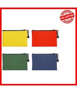 4-Pack Heavy Duty Canvas Tool Bags - Multipurpose Zipper Organizer Set - $477.06 MXN