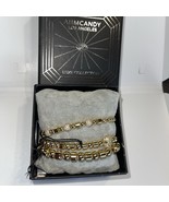 EYE CANDY LOS ANGELES PREMIUM 3 PIECE TITANIUM CUBIC ZIRCONIA BRACELET $112 - $77.80 CAD