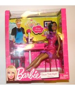 Brunette Barbie Dinner Date Night With Barbie 2012 NOB - £28.01 GBP