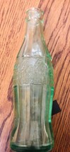 Coca Cola Soda Bottle Green Glass Vintage Bemidji Minnesota 6 oz Patent D-105529 - £19.39 GBP