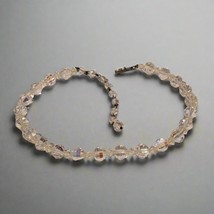 Vintage Aurora Borealis Bead Choker Necklace - $364.88 MXN