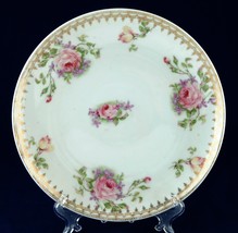 Imperial Empire Pink Rose 9.5&quot; Dinner Plate  - £3.97 GBP