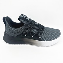 Adidas Lite Racer Adapt 5.0 Black White Mens Wide Width Running Shoes HR1798 - £55.91 GBP