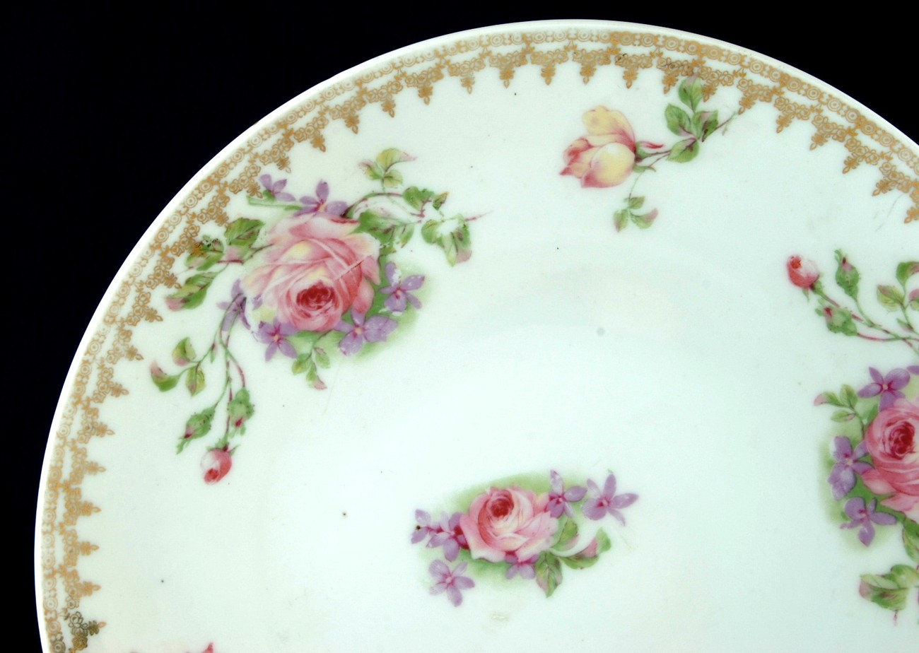 Imperial Empire Pink Rose 9.5" Dinner Plate  Item image 2