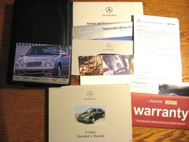 2000 Mercedes Benz E-class OEM Owners Manual Set  - £35.56 GBP