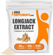 Bulksupplements.Com Longjack Extract Powder (Eurycoma, 100 Grams - 3.5 Oz - £28.34 GBP