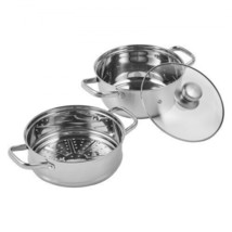 Steamer Pot, 8.66in/22cm Steamer Pot for Cooking with 3QT Stock Pot and Vege... - $47.29