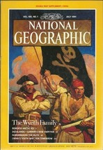 National Geographic: The Wyeth Family (Vol. 180, No. 1) [Magazine] July 1991 - $9.99