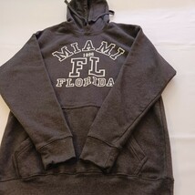 Point Sportswear Miami Florida Long Sleeve Gray Men&#39;s Sweater Hoodie Siz... - €9,48 EUR