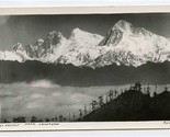 Mt Everest from Sandakphu Real Photo Postcard by D Sinsmoto - £9.49 GBP