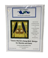 Talwin Morris&#39;s Arts &amp; Crafts Songbird Design Counted Cross Stitch Patte... - £8.13 GBP