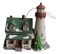 Dept 56 Classic Christmas Ornament New England Village Craggy Cove Lighthouse - £19.92 GBP
