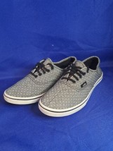 Vans Unisex Gray White Polka Dot Low Top Lace Up Shoes TB4R Mens 5 Womens 6.5 - £12.70 GBP