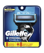 Gillette Proglide Chill Men's Razor Blades, 8 Blade Refills - $28.98
