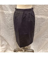Vintage Luisa Spagnoli Women&#39;s Black Skirt, Size 42 - £23.35 GBP