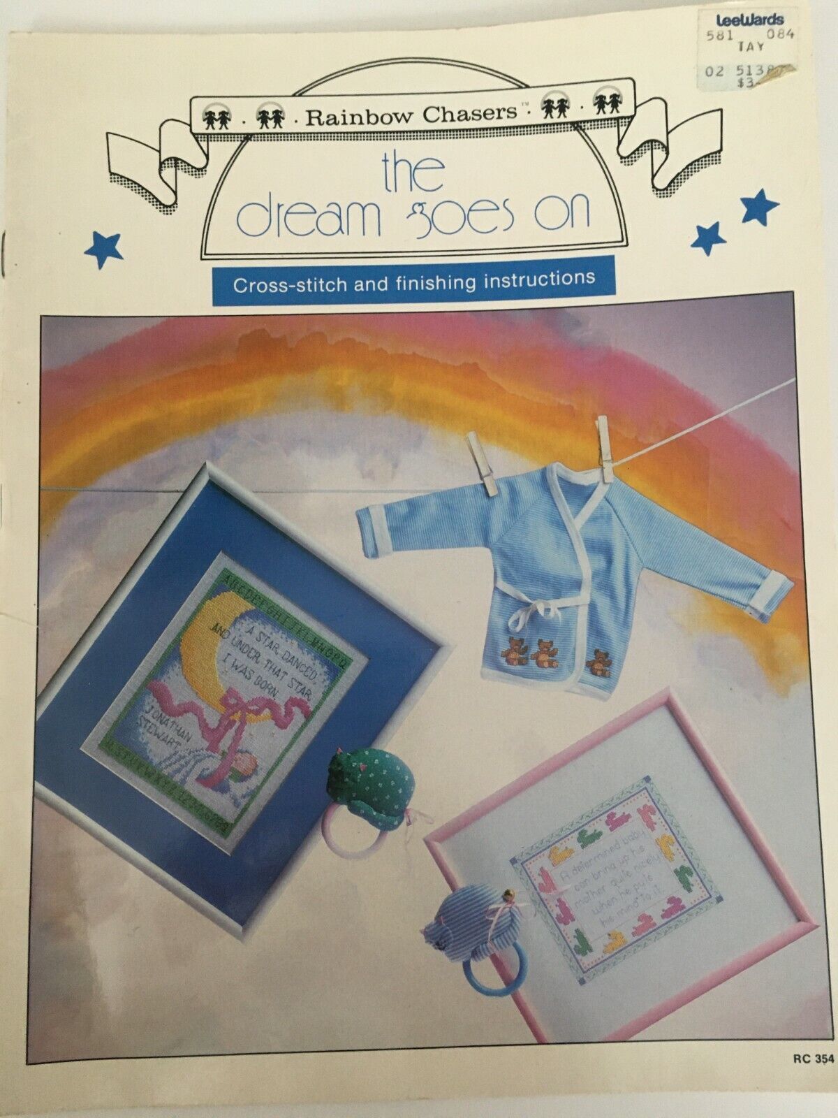 Primary image for Rainbow Chasers The Dream Goes On Counted Cross Stitch Pattern Booklet Baby
