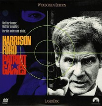 Patriot Games Ltbx Harrison Ford Laserdisc Rare - £7.82 GBP