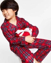 Kids Red Green Plaid Pajama Set Family PJs Christmas Holidays Child 2T-3T New - £9.94 GBP