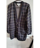 Cathy Daniels Black Long Sleeve Sweater with gold and silver sparkles, S... - $16.46 CAD